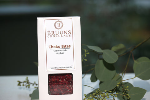 Choko Bites m. Hindbær