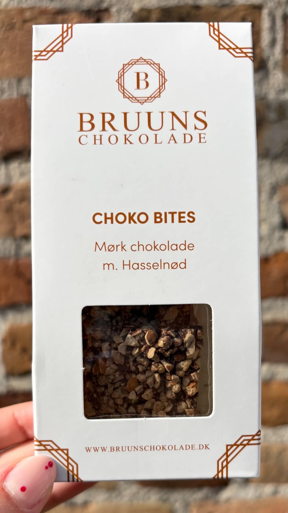 Choko Bites m. Hasselnødder
