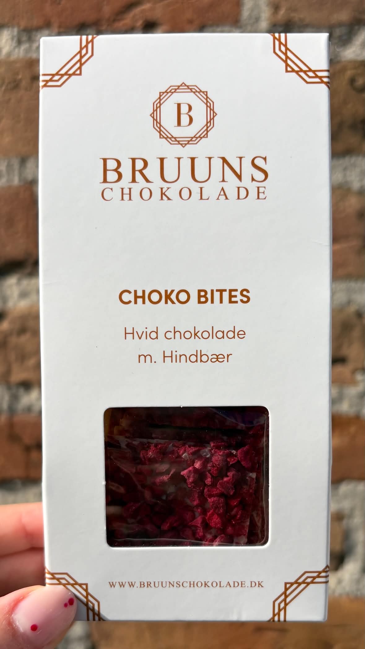 Choko Bites m. Hindbær