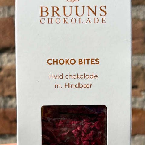 Choko Bites m. Hindbær
