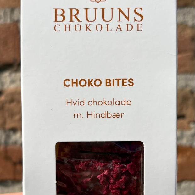 Choko Bites m. Hindbær