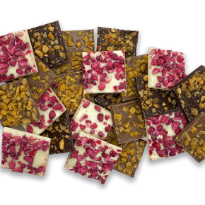 Choko Bites m. Hindbær